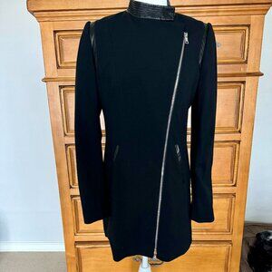 Elie Tahari Jacket with Leather and Zippers